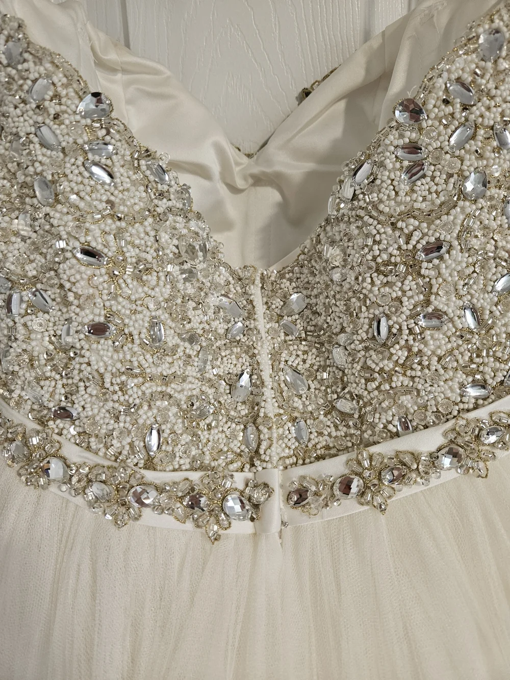 Maggie Sottero Wedding Strapless Beaded Ball Gown - Picture 7 of 12